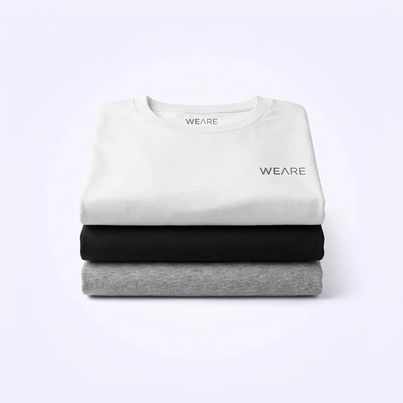 Konforlu Basic Bisiklet Yaka T-Shirt 3'lü Paket
